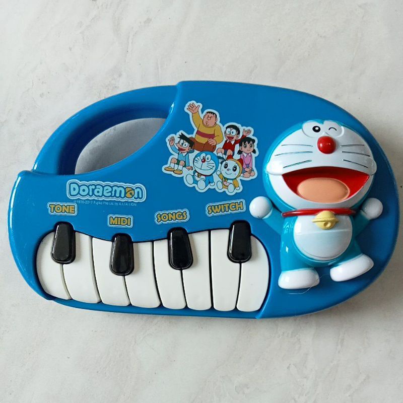 ODM 887 - Mainan Piano Musical Doraemon Bagus Asli Premium ODM887