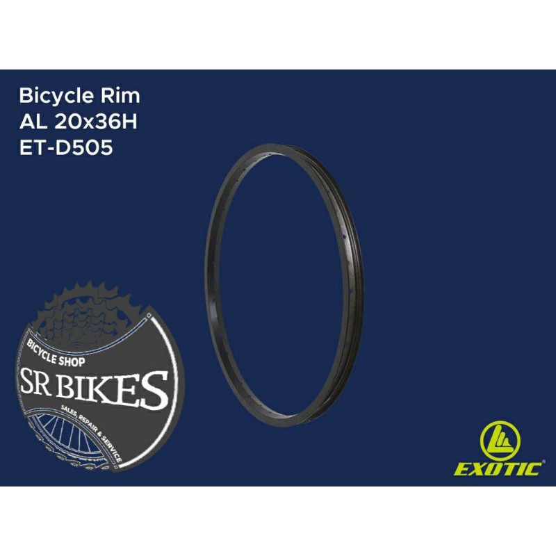 Velg Rims 20 Murni 406 Sepeda Lipat Minion BMX. ALLOY. EXOTIC