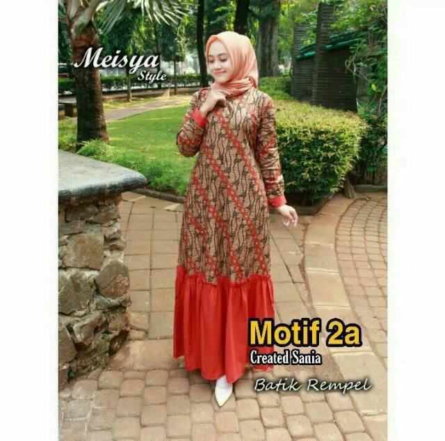 GAMIS BATIK REMPEL