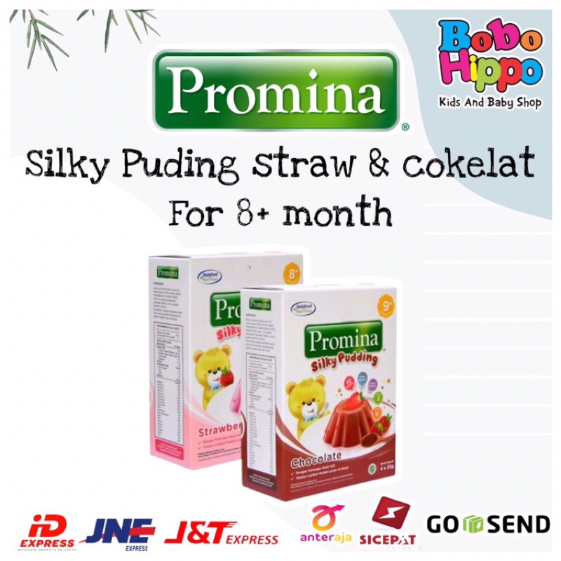 

Promina Silky Pudding MPASI puding Snack bayi 8+ bulan