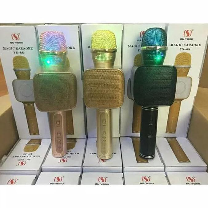 Mic bluetooth YS68/mic wireless bluetooth karaoke ys68