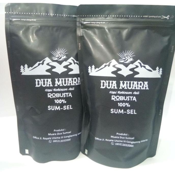 

Aman Kopi Bubuk Dua Muara Coffe Asli Robusta 100% Sumatra Selatan Gilaa!!!