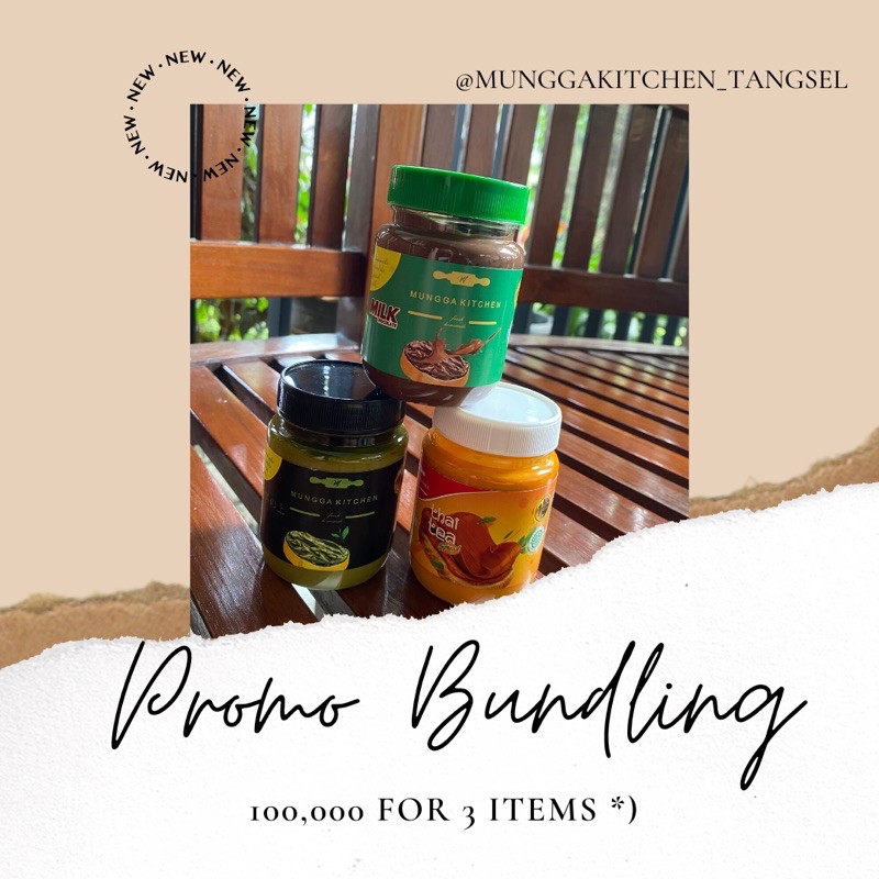 

MunggaKitchen PROMO BUNDLING 3 ITEMS HANYA 100RB