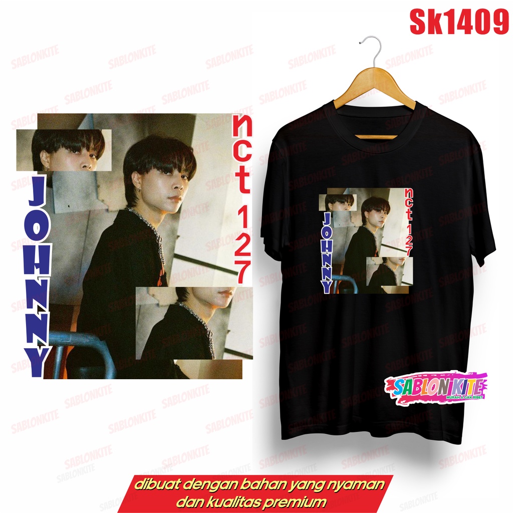 MURAH!!! KAOS NCT 127 MEMBER SK1409 JAEHYUN MARK TAELIL HAECHAN JOHNNY JUNGWO TAEYONG YUTA