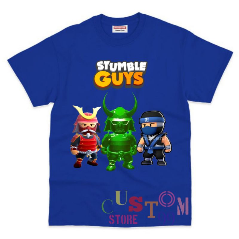 BAJU ANAK KAOS ANAK GAME STUMBLE GUYS TERBARU BAHAN PREMIUM