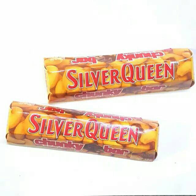 Silver Queen Chunky Bar Cashew 30 gr