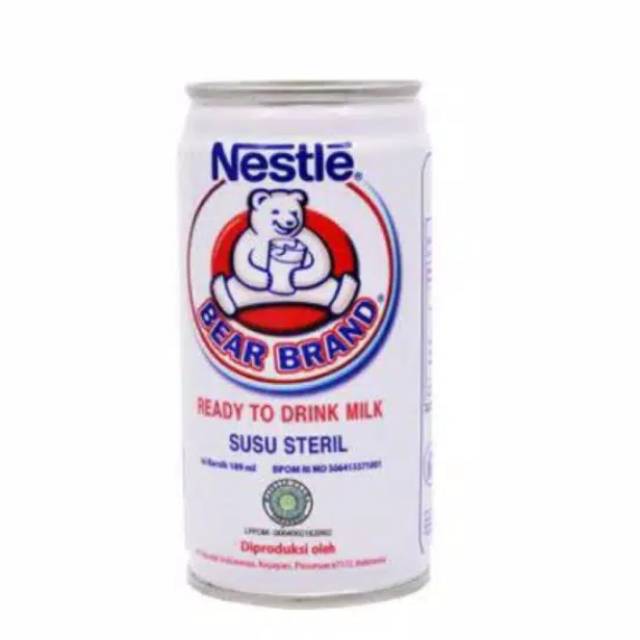 

Bear brand susu beruang per kaleng