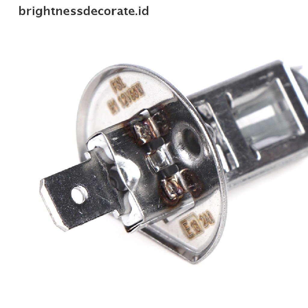 (Birth) Lampu Halogen H1 55w 12v Warna Putih Untuk Fog Lamp Mobil