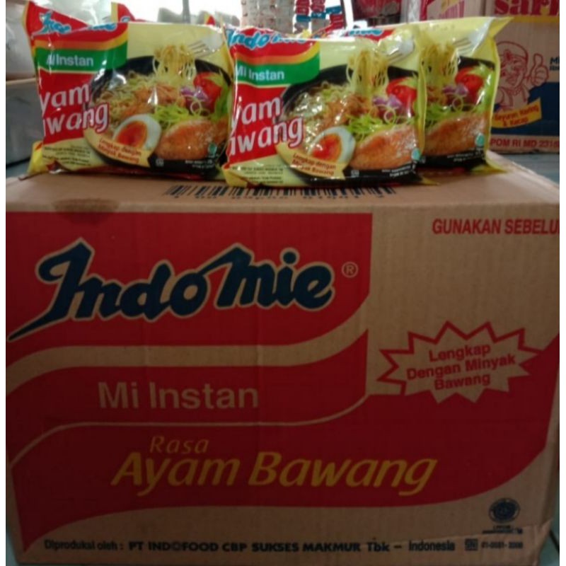 

Indomie Mie Rebus Ayam Bawang 1 karton/dus