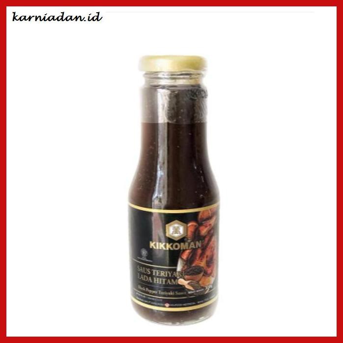 

gnidderdsaus- saus teriyaki. kikkoman black pepper teriyaki sauce 300 gr. -asliiiiii.