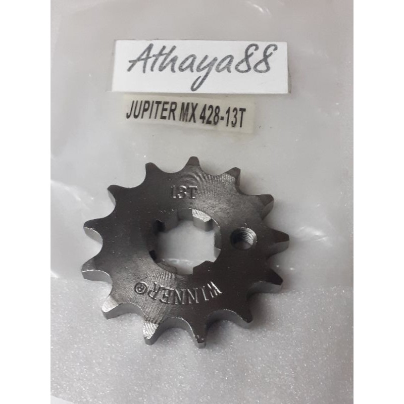 gear gir depan jupiter mx 428 13T,15T,16T 428