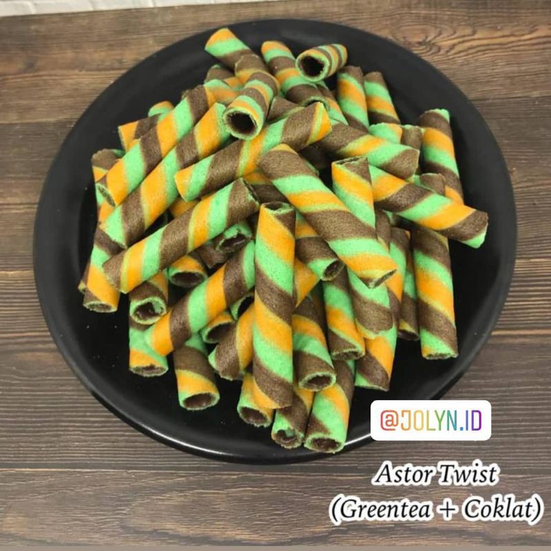 

Astor Twist (Greentea + Coklat) 200 gr