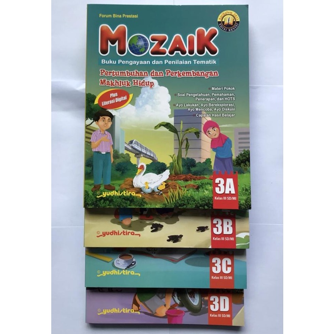 

Mozaik Tematik Yudhistira Kelas 3 SD Tema A-D