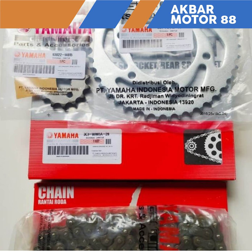 GEAR SET YAMAHA VIXION OLD ORI