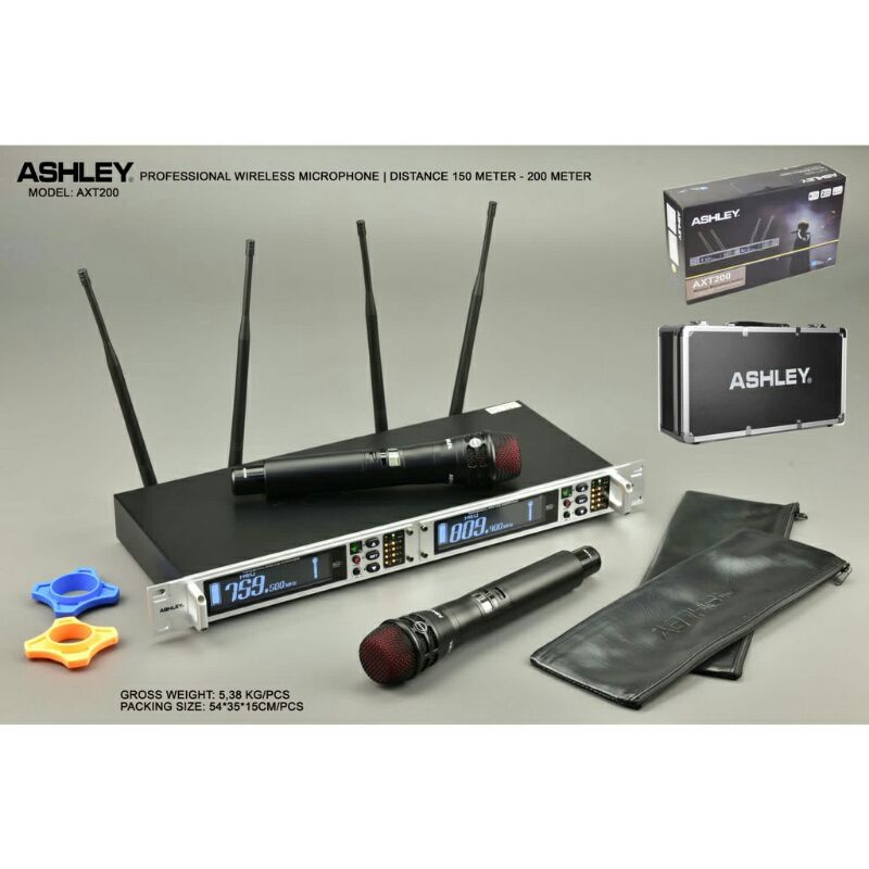 Mic Wireless Ashley AXT200 ORIGINAL AXT 200