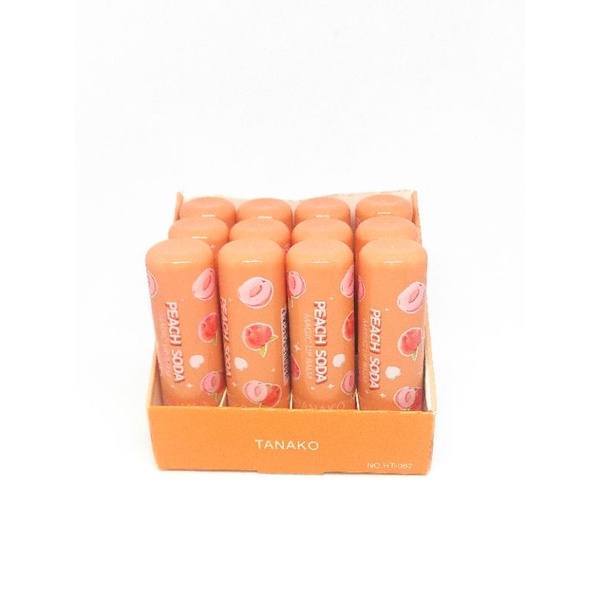 lip balm peach soda tanako best seller