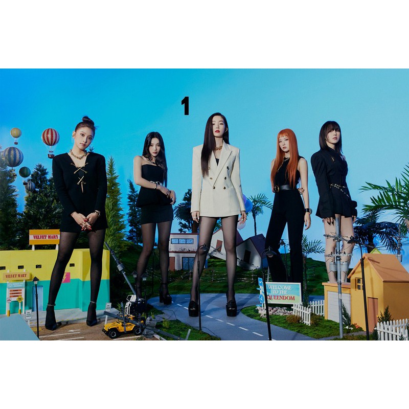 POSTER RED VELVET - QUEENDOM UNOFFICIAL