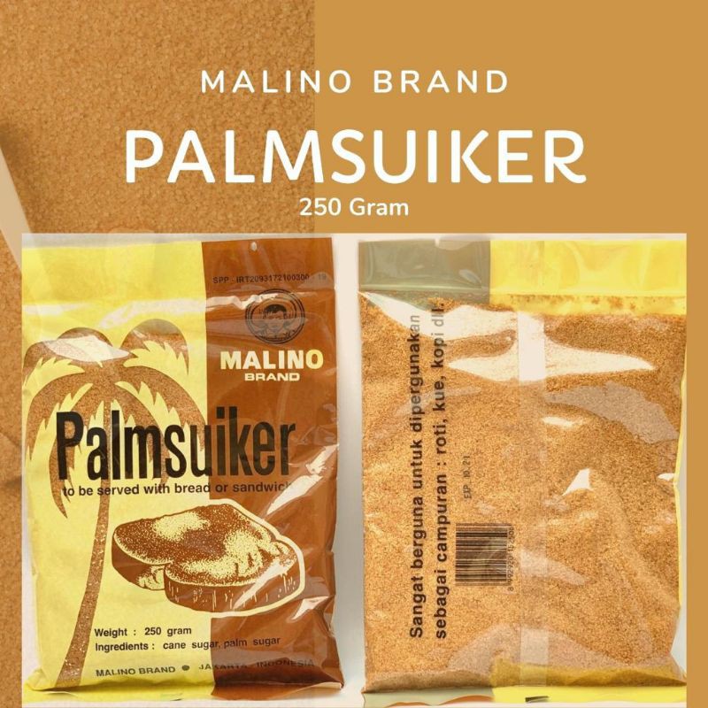 

Palm Suiker Brown Sugar 250Gr - MALINO BRAND