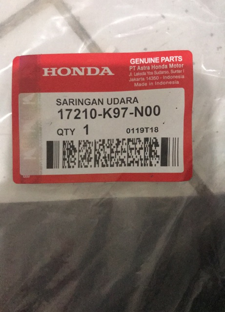 filter udara saringan udara pcx new pcx lokal