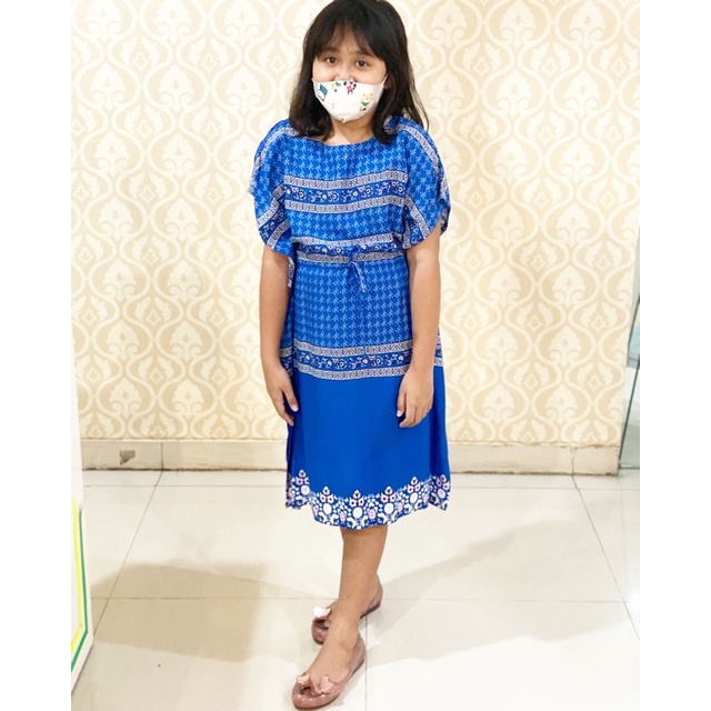 dress anak katun rayon