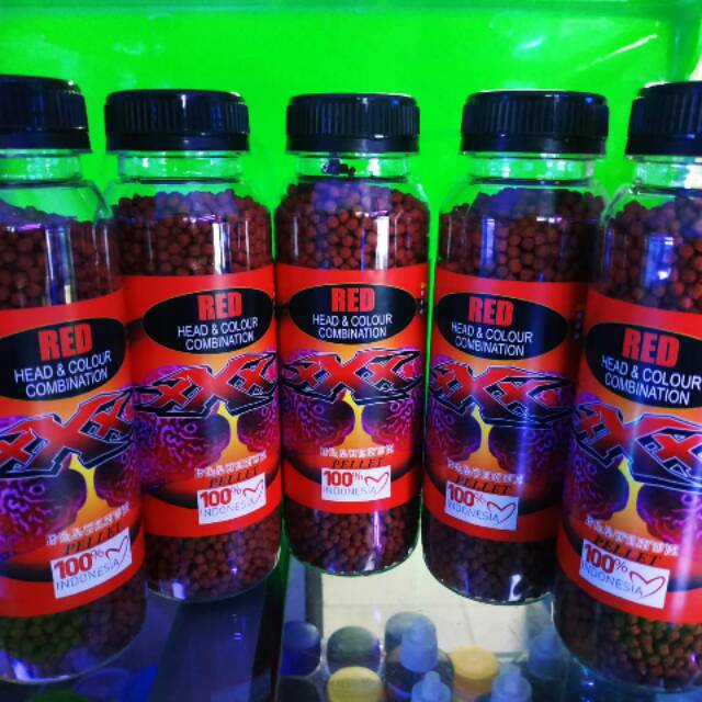 PELET IKAN LOUHAN xXx RED (PELET LOUHAN) 100 GR