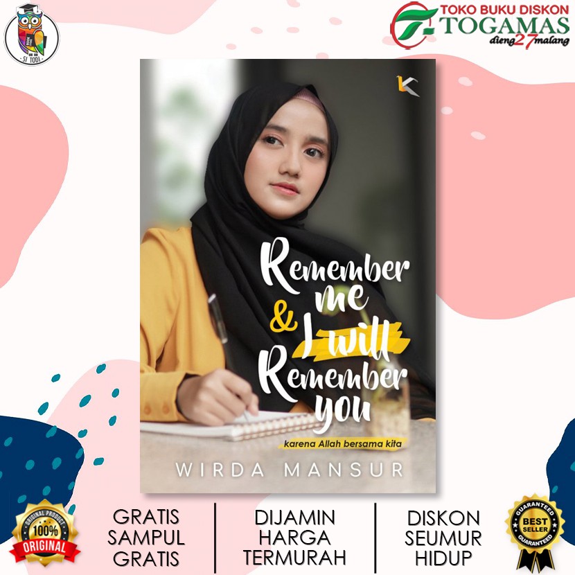 REMEMBER ME &amp; I WILL REMEMBER YOU / WIRDA MANSUR Shopee