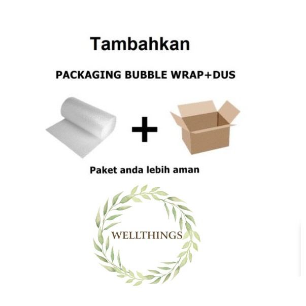 

Tambahan Packing Dus+Bubble Warp