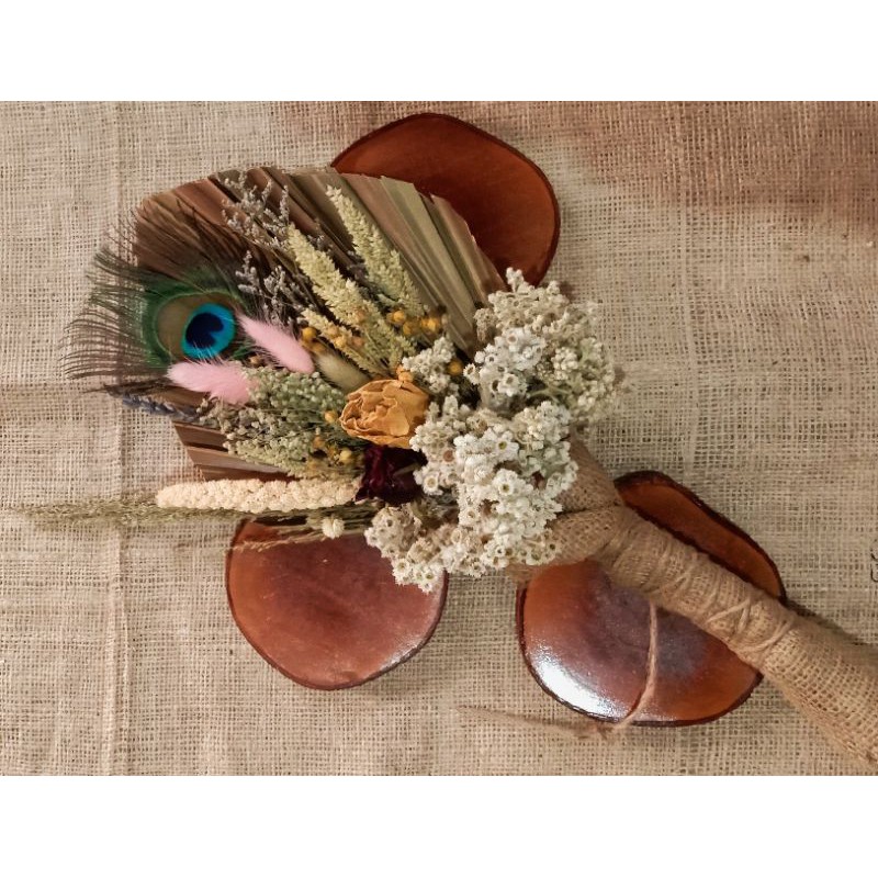 Handbucket Bouquet Wedding Buket Bunga Wedding Rustic