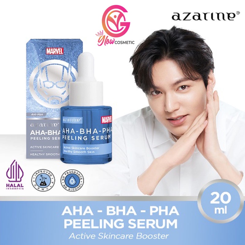 AZARINE X MARVEL AHA-BHA-PHA PEELING SERUM ACTIVE SKINCARE BOOSTER 20 ML