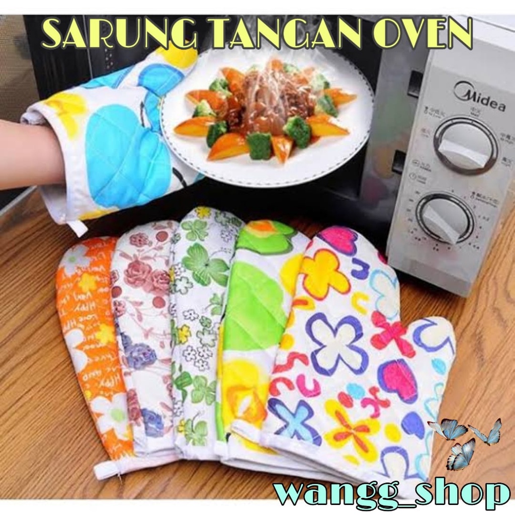 SARUNG TANGAN OVEN ANTI PANAS / SARUNG TANGAN OVEN TEBAL