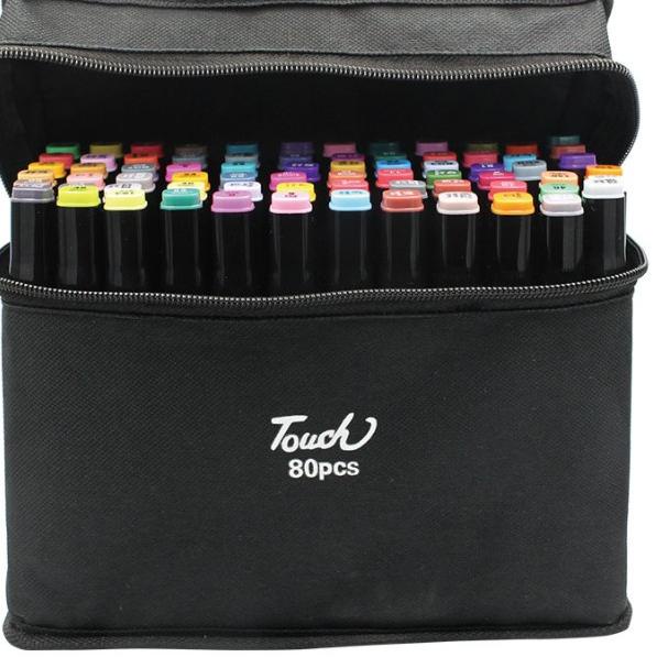 

Terbaik! Touch Spidol Dual Side Fine Art Marker 24 / 30 / 40 / 48 / 60 / 80 / 168 / double headed marker set Multi Color 이