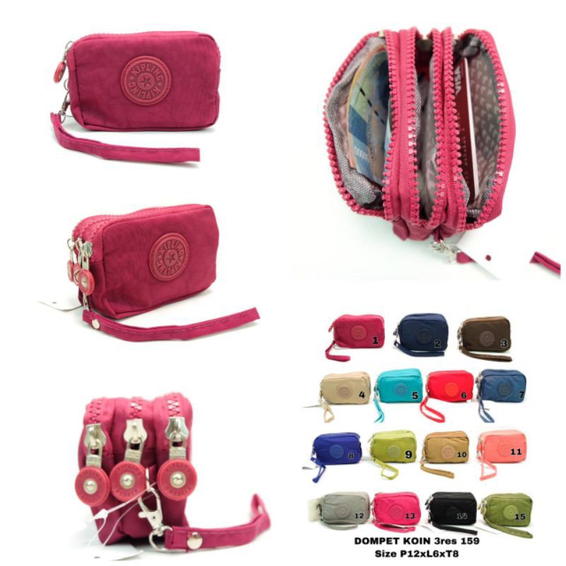 Dompet Koin 3 resleting