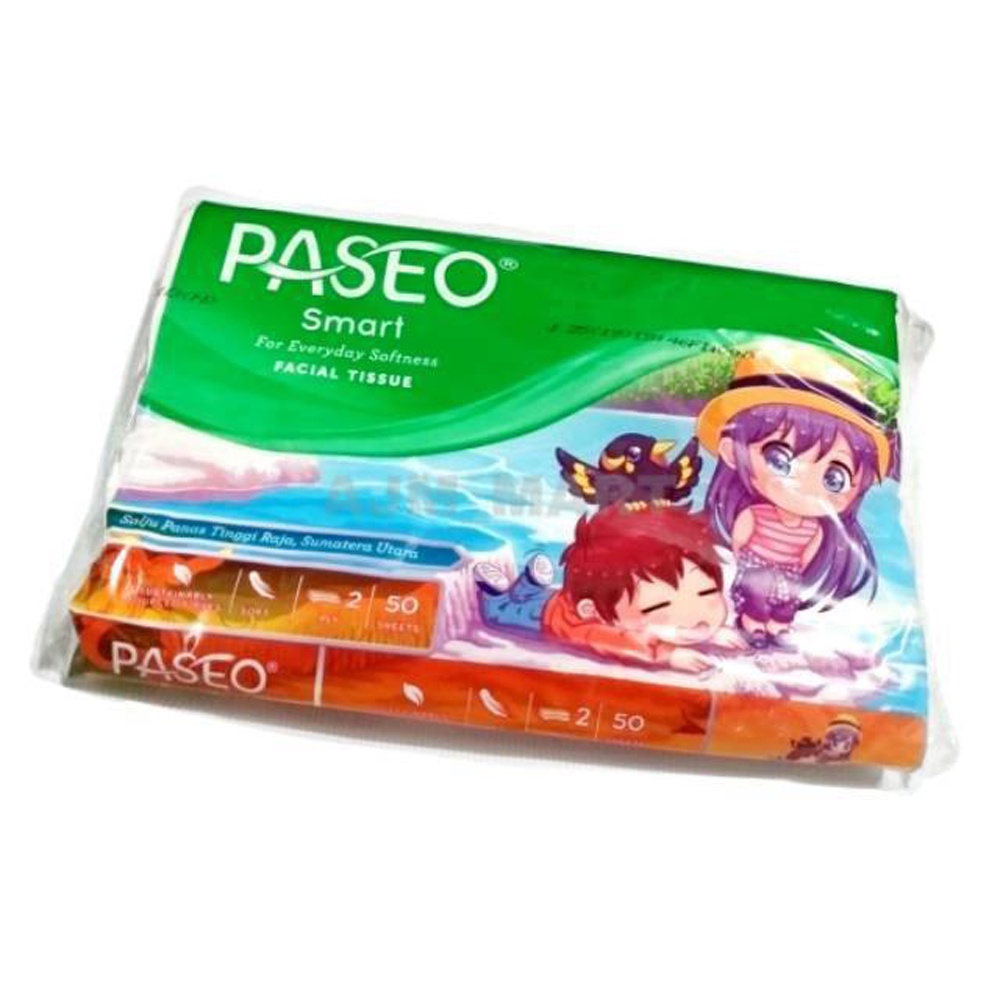 Tissue Passeo 2ply 50 Sheet Smart Travel pack 1pack Isi 50 Lbr Tisue Tisu 2 Ply