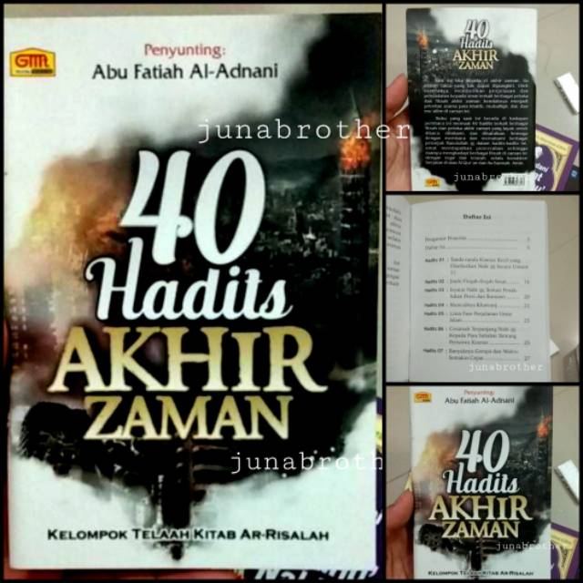 Jual TERLARIS BUKU HADIST AKHIR ZAMAN KUMPULAN HADIST NABI ISLAM ...