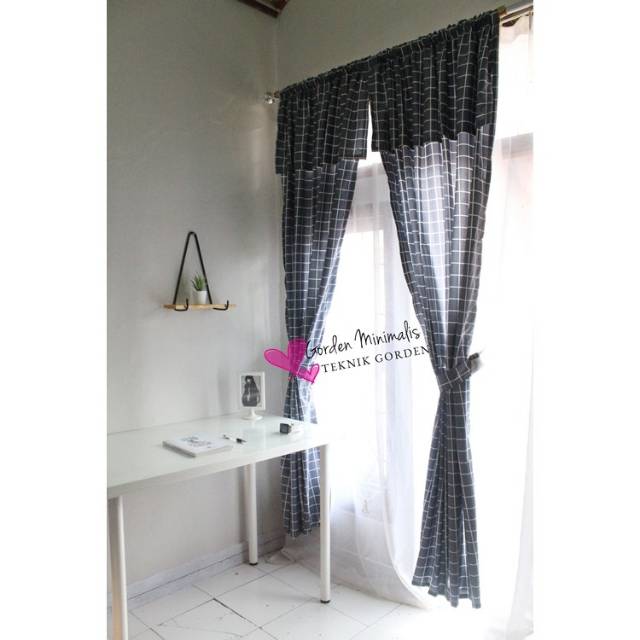 Gorden serut minimalis gorden jendela gorden pintu