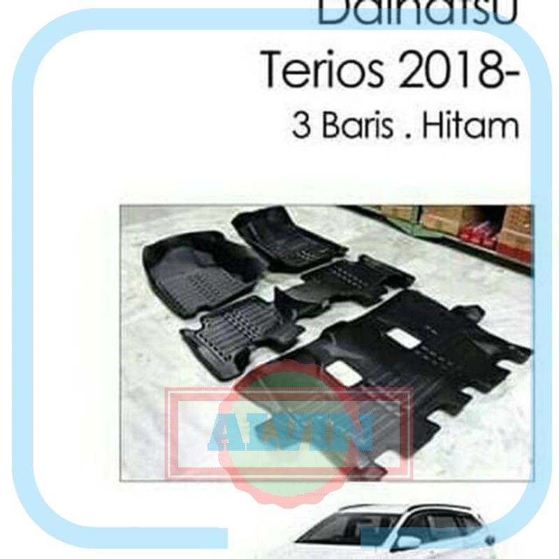Karpet 5D Mobil Terios 2018 AV
