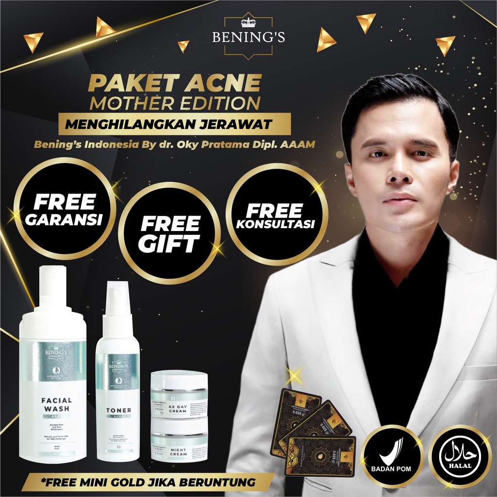 PAKET MOTHER EDITION BENING SKINCARE DR OKY PRATAMA MENCERAHKAN DAN MEMBUAT GLOWING IBU HAMIL