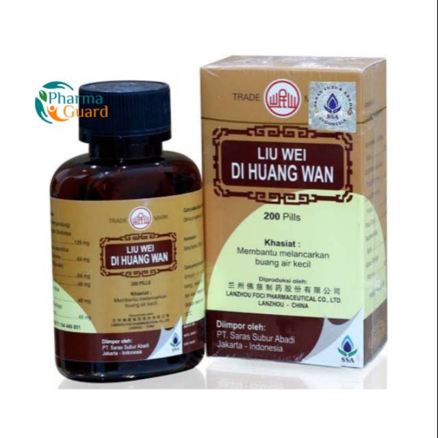 Liu Wei Di Huang wan - obat memperkuat fungsi ginjal