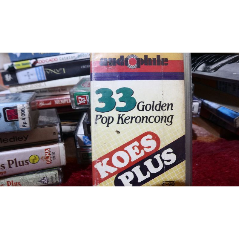 kaset koes plus 30 golden keroncong