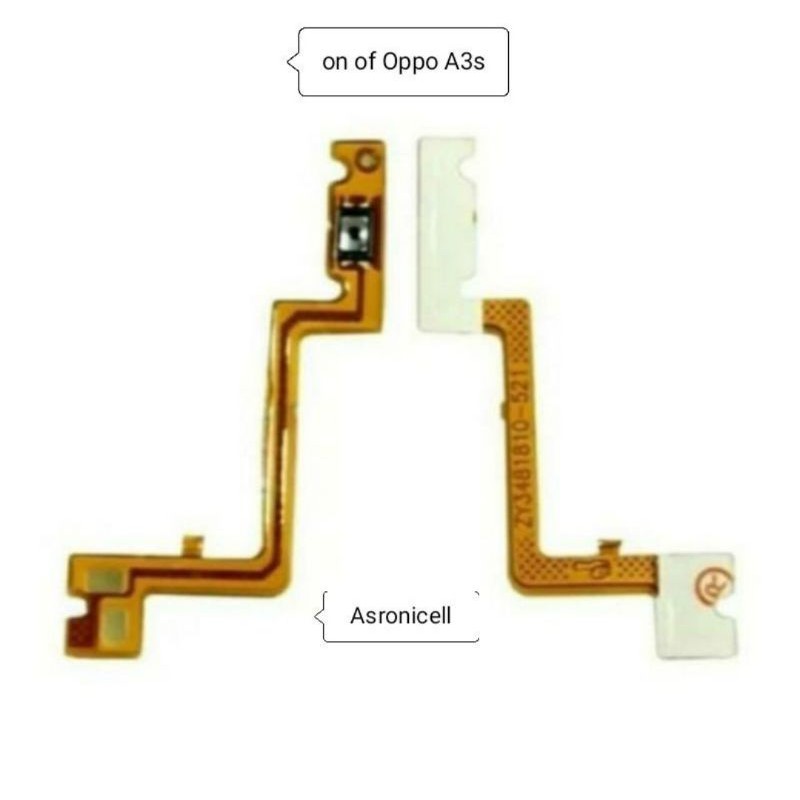 flexible on of oppo a3s original