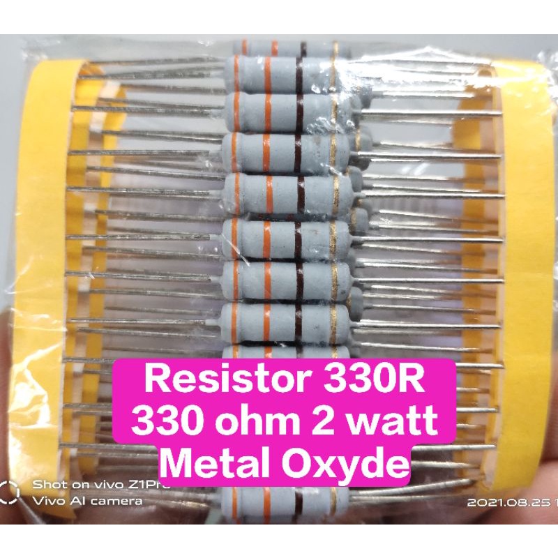 Resistor 330R 330 ohm 2 watt Metal Oxyde