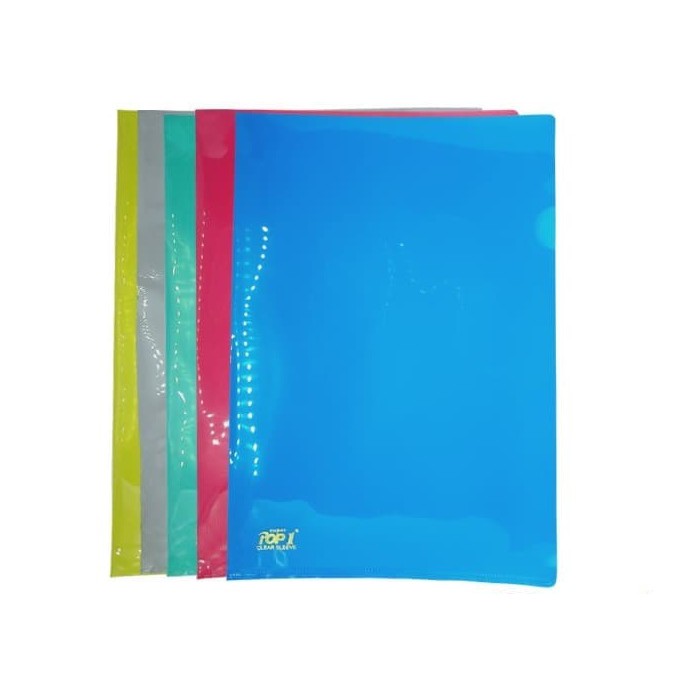 

MAP L CLEAR SLEEVES POP 1 FOLIO - PCS