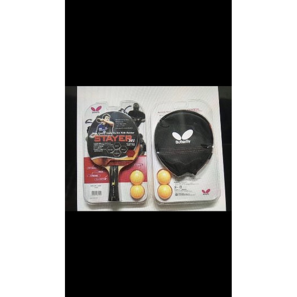 Bet tenis meja pingpong blade pingpong BUTTERFLY STAYER 101 sport