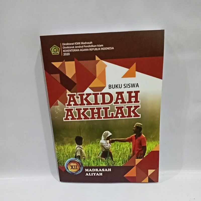 buku siswa akidah akhlak kelas 12 madrasah aliyah