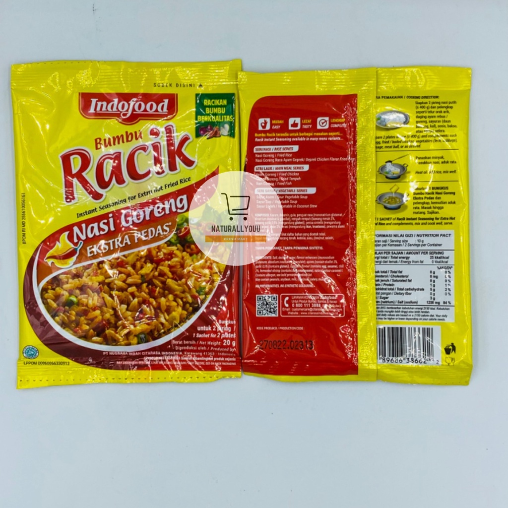 Racik Nasi Goreng Extra Pedas 20gr