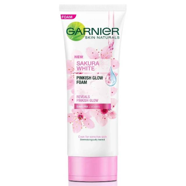 Garnier sakura facial foam