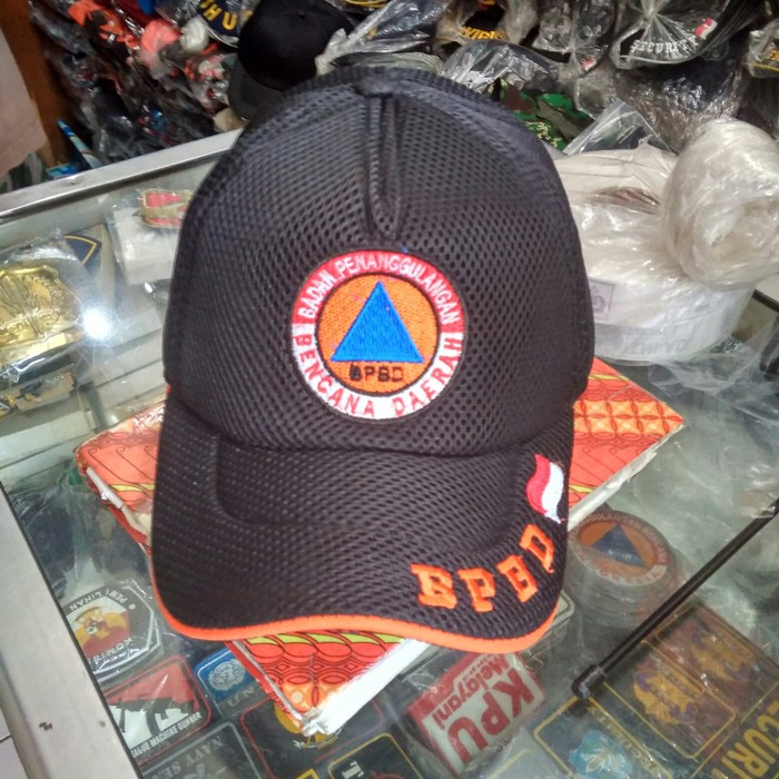 Topi Snapback Original Respect Crew - Vr106 JZ260 Topi Bpbd Full Bordir/Topi Jaring Bpbd/Bpbd