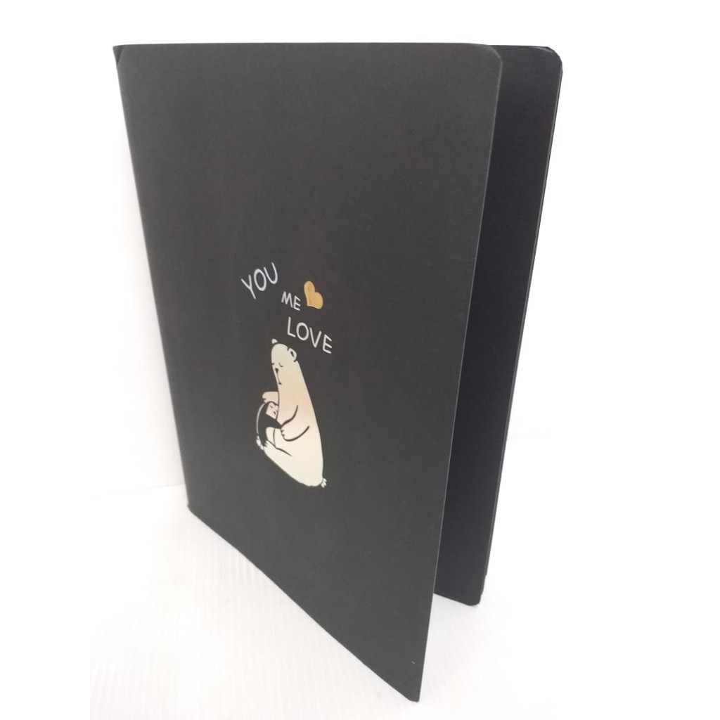 

Buku Hitam / Black Paper / Buku Kertas Hitam Polos / Black Scrap Book / BUKU BOXY B5-1006 DLM HTM 17943006