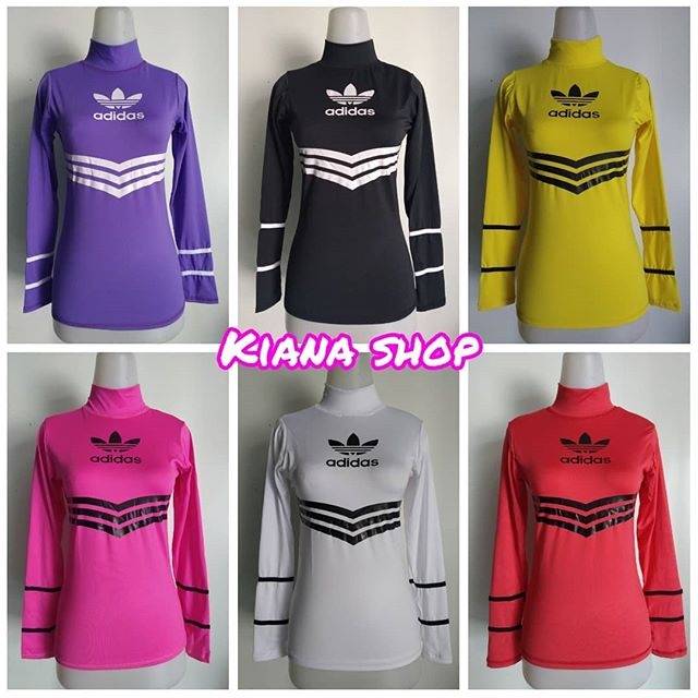 Baju senam lengan panjang adidas