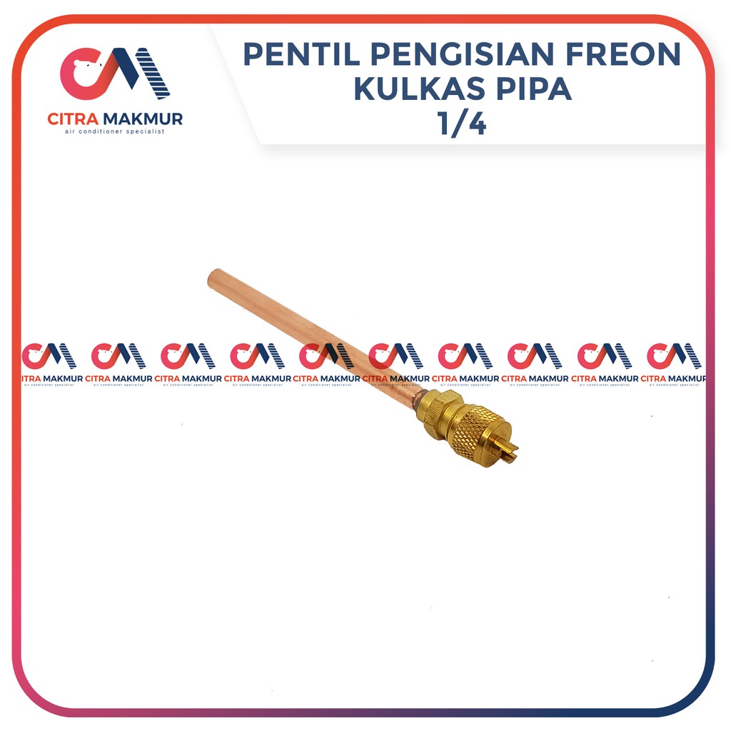 Pentil Kulkas 1/4 Inch inci  AC Air conditioner pengisian Freon Refrigrant